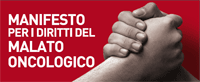 Simbolo per "Manifesto per i diritti del malato oncologico"