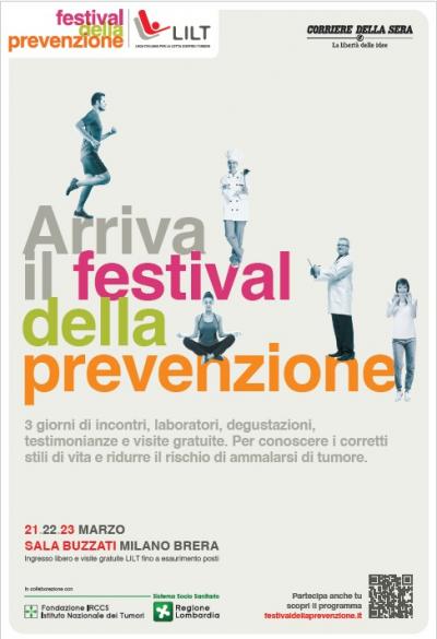 Locandina Festival della Prevenzione
