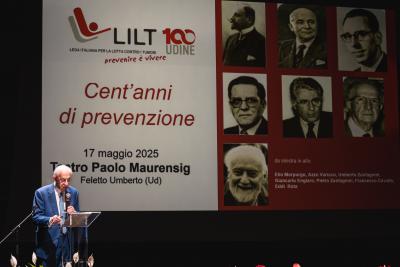 Il Presidente LILT Udine