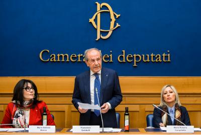 On. Marino, prof. Schittulli e dott.ssa Campitiello