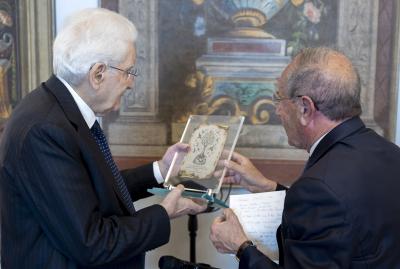 Il dono "L'Albero della Prevenzione", opera del Maestro Gerardo Sacco