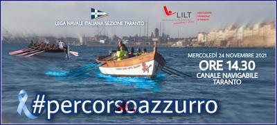 Raduno di imbarcazioni per Percorso Azzurro