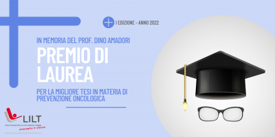 Bando premio di laurea prof. Dino Amadori