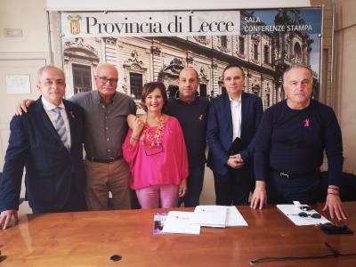 conf stampa Ottobre rosa Palazzo Adorno - Lilt Lecce in collaborazione con Ordine dei Farmacisti e Federfarma Lecce
