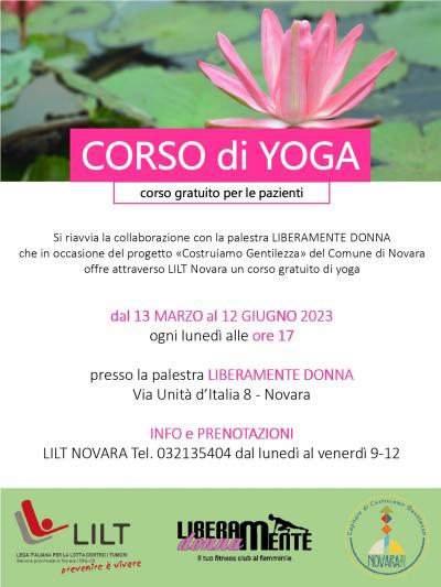 Corso Yoga gratuito