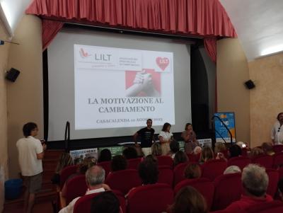 La platea presente al teatro di Casacalenda