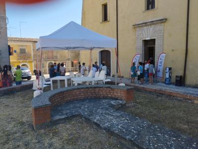 il gazebo LILT CAMPOBASSO