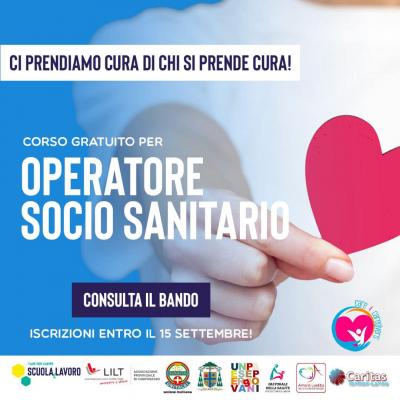 Iscrizioni aperte per il corso oss