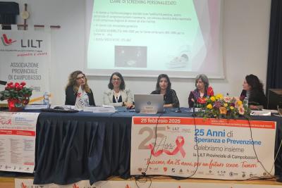 LILT CAMPOBASSO: 25 ANNI DI ATTIVITA' E DI STORIA
