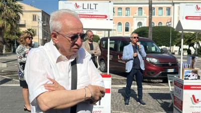L'inaugurazione dell'ambulatorio mobile