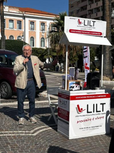 L'inaugurazione dell'ambulatorio mobile