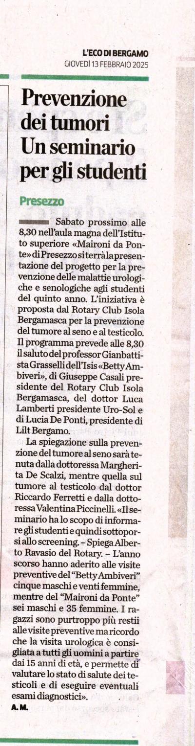 rassegna stampa
