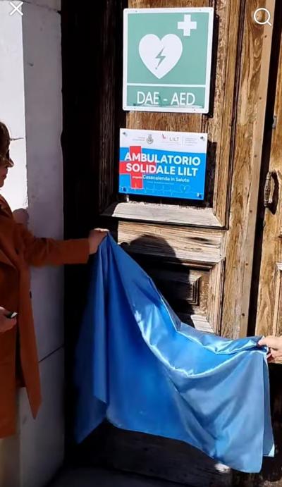 Inaugurato l'ambulatorio solidale a Casacalenda