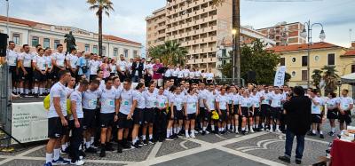 Un momento della Pigiama Run a Termoli