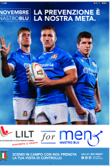 Locandina Campagna Nastro Blu – LILT for Men 2023