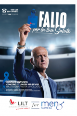 Locandina Campagna Nastro Blu – LILT for Men 2024