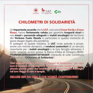 Chilometri di solidarietà